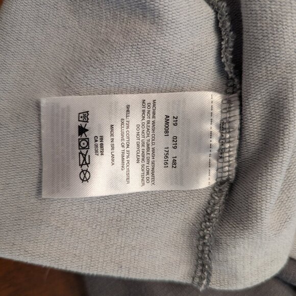 Columbia Gray Half Zip Pullover – Size Large - Picture 5 of 5